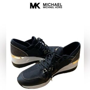 MICHAEL Michael Kors Women's Liv Trainer Logo Sneakers, 8.5M